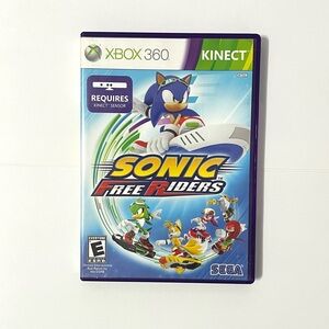 Sonic Free Riders Kinect (Microsoft Xbox 360, 2010) - Complete & Tested